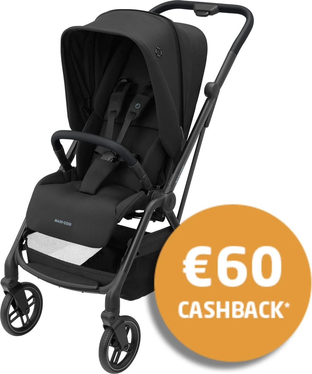 Maxi-Cosi Leona² 3-in-1 Kinderwagen - Essential Black - Vanaf De Geboorte Tot Ca. 4 Jaar 1 Maxi-Cosi Leona² 3-in-1 Kinderwagen - Essential Black - Vanaf De Geboorte Tot Ca. 4 Jaar