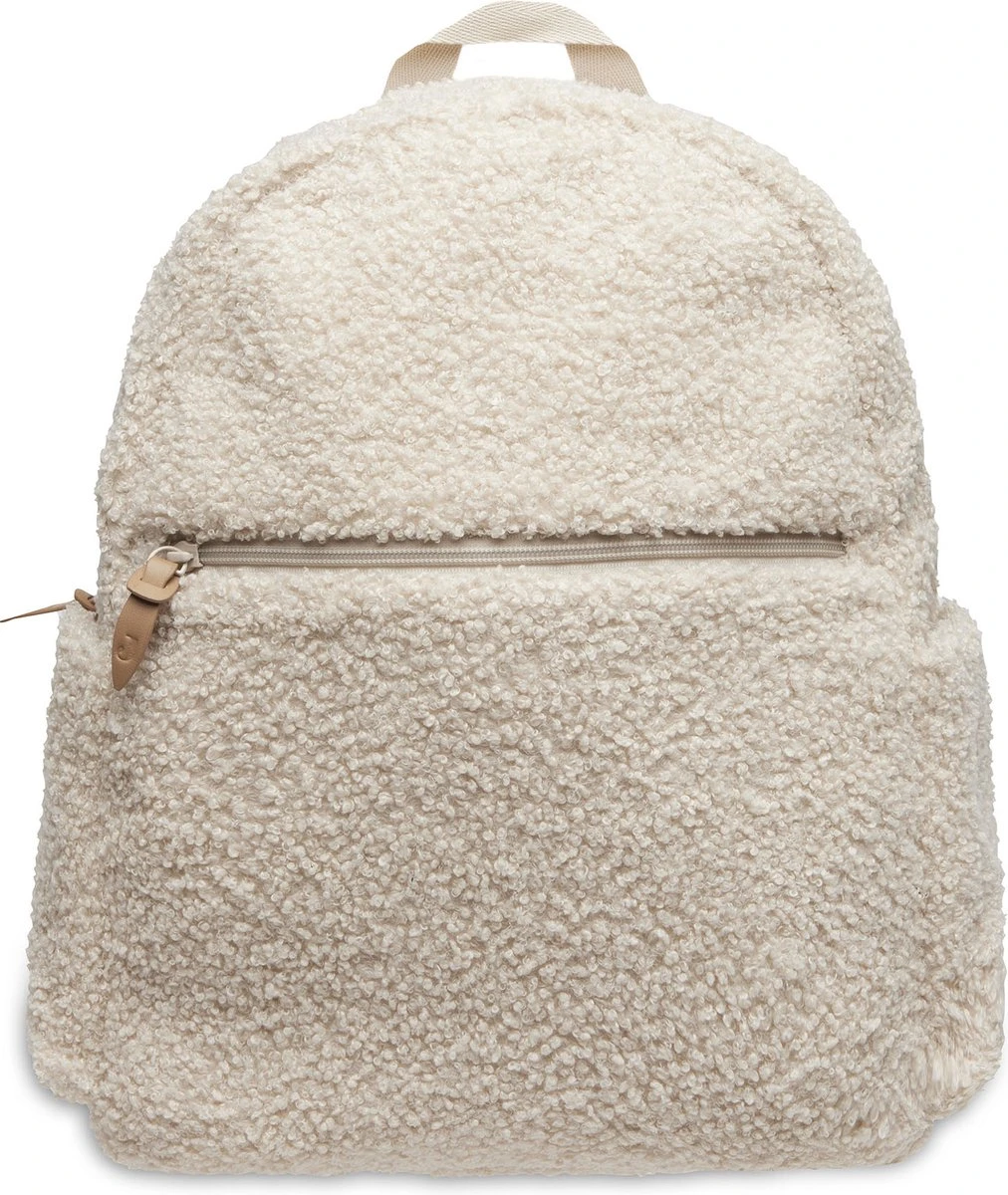 Jollein Luiertas Rugzak Boucle - Naturel 1 Jollein Luiertas Rugzak Boucle - Naturel