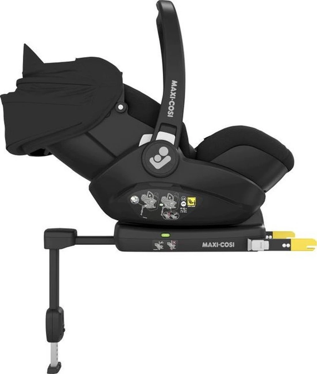 Maxi-Cosi Marble I-Size Autostoeltje Inclusief Base - Essential Black 9 Maxi-Cosi Marble I-Size Autostoeltje Inclusief Base - Essential Black - Afbeelding 9