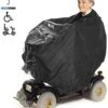 Merkloos Rolstoelhoes En Scootmobiel Hoes Poncho - Waterdicht - Deken Voetenzak