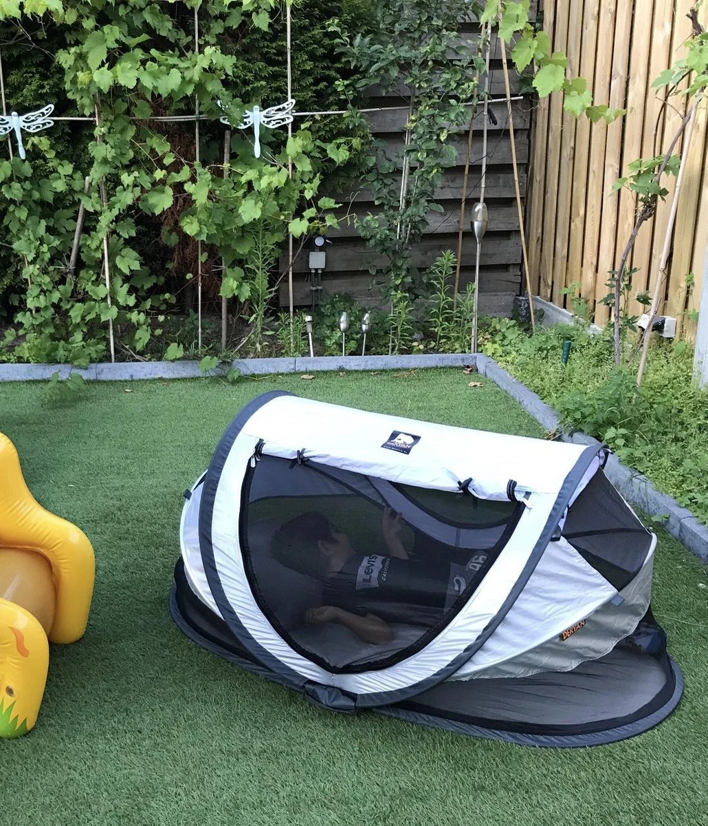 Deryan Peuter Luxe Campingbedje – Inclusief Zelfopblaasbare Matras - Silver 11 Deryan Peuter Luxe Campingbedje – Inclusief Zelfopblaasbare Matras - Silver - Afbeelding 11