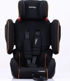 Hamilton By Yoop Cabrio Premium Opvouwbare Autostoel – Veilig, Comfortabel En Lichtgewicht Autozitje – Groep I, II, III Autostoeltje Voor 9 Maanden Tot 12 Jaar – Neon Oranje – ISOFIX Kliksysteem - 1e Opvouwbare Autostoel Ter Wereld -Babyproducten Winkel 1040x1200 1