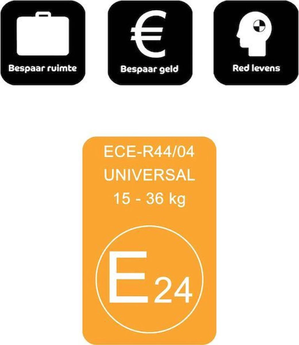 Deliqart - Zitverhoger - Autozitje - Opblaasbare Autozitje - Autostoeltje - Zwart 9 Deliqart - Zitverhoger - Autozitje - Opblaasbare Autozitje - Autostoeltje - Zwart - Afbeelding 9