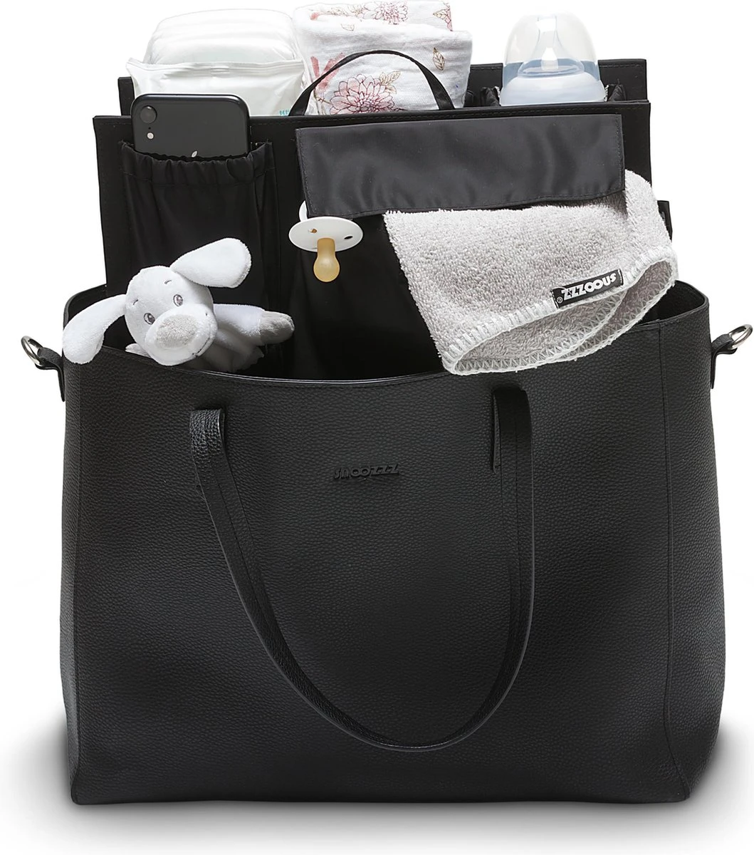 Snoozzz Bag In Bag Tas Organizer Met Thermovak - Zwart 8 Snoozzz Bag In Bag Tas Organizer Met Thermovak - Zwart - Afbeelding 8