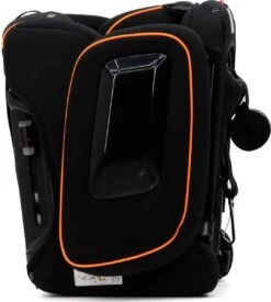 Hamilton By Yoop Cabrio Premium Opvouwbare Autostoel – Veilig, Comfortabel En Lichtgewicht Autozitje – Groep I, II, III Autostoeltje Voor 9 Maanden Tot 12 Jaar – Neon Oranje – ISOFIX Kliksysteem - 1e Opvouwbare Autostoel Ter Wereld -Babyproducten Winkel 1077x1200 2