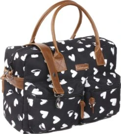 Kidzroom Black And White Luiertas - Zwart - Ophanglussen Kinderwagen - Verschoonmatje - Verstelbare Schouderband 30 Kidzroom Black And White Luiertas - Zwart - Ophanglussen Kinderwagen - Verschoonmatje - Verstelbare Schouderband -Babyproducten Winkel 1080x1200 3