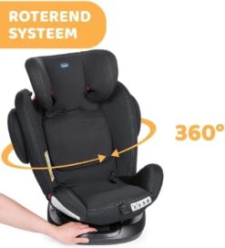 Chicco Autostoel Unico PLUS - Groep 0 1 2 3 - Isofix Bevestiging -Verstelbare Hoofdsteun - Zwart -Babyproducten Winkel 1091x1200 2