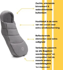 Bugaboo Voetenzak Grey Melange 13 Bugaboo Voetenzak Grey Melange -Babyproducten Winkel 1091x1200 7