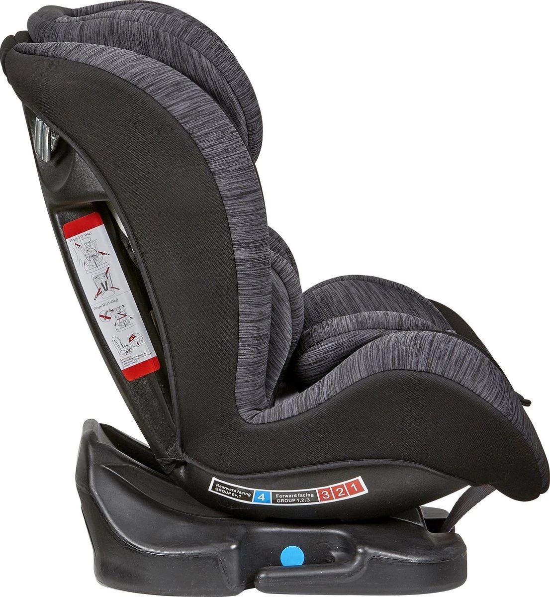 Novi Baby® - Autostoel - Tobias Pro - Black /Grey - (0-36kg) 4 Novi Baby® - Autostoel - Tobias Pro - Black /Grey - (0-36kg) - Afbeelding 4