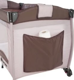 Tectake - Reisbedje Babybed Campingbed Dodo - 132x75x104cm Incl. Aankleedkussen En Draagtas - Bruin - 402203 -Babyproducten Winkel 1109x1200 2