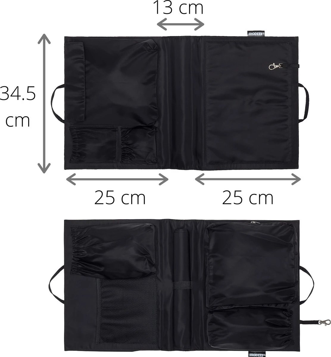 Snoozzz Bag In Bag Tas Organizer Met Thermovak - Zwart 5 Snoozzz Bag In Bag Tas Organizer Met Thermovak - Zwart - Afbeelding 5
