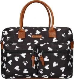 Kidzroom Black And White Luiertas - Zwart - Ophanglussen Kinderwagen - Verschoonmatje - Verstelbare Schouderband 24 Kidzroom Black And White Luiertas - Zwart - Ophanglussen Kinderwagen - Verschoonmatje - Verstelbare Schouderband -Babyproducten Winkel 1125x1200 6