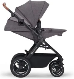 Kinderkraft B-Tour Ash Grey 3-in-1 Combi Kinderwagen Incl. Autostoel KSBTOU00DGR3000 -Babyproducten Winkel 1126x1200 2