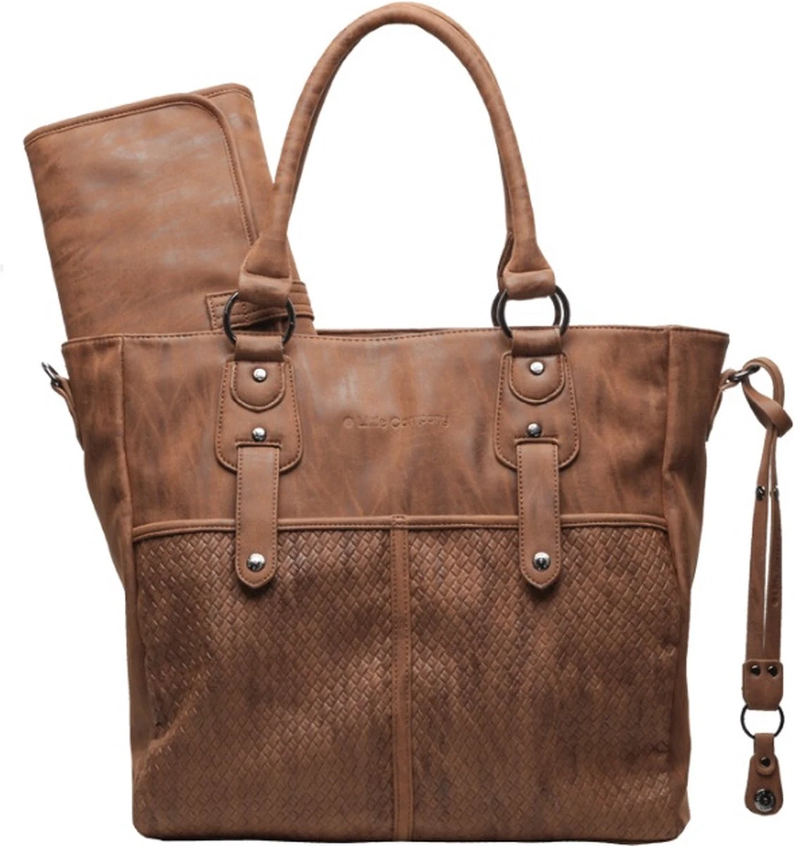 Little Company Vienna Luiertas - Cognac 2 Little Company Vienna Luiertas - Cognac - Afbeelding 2