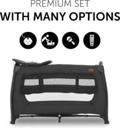 Hauck Play N Relax Center Campingbedje - Zwart -Babyproducten Winkel 1127x1200 5