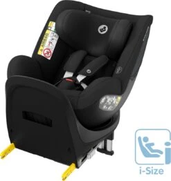 Maxi-Cosi Mica Eco I-Size Autostoeltje - 360° Draaibaar - Gerecyclede Stoffen - Authentic Black