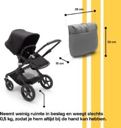 Bugaboo Voetenzak Grey Melange 14 Bugaboo Voetenzak Grey Melange -Babyproducten Winkel 1136x1200 4