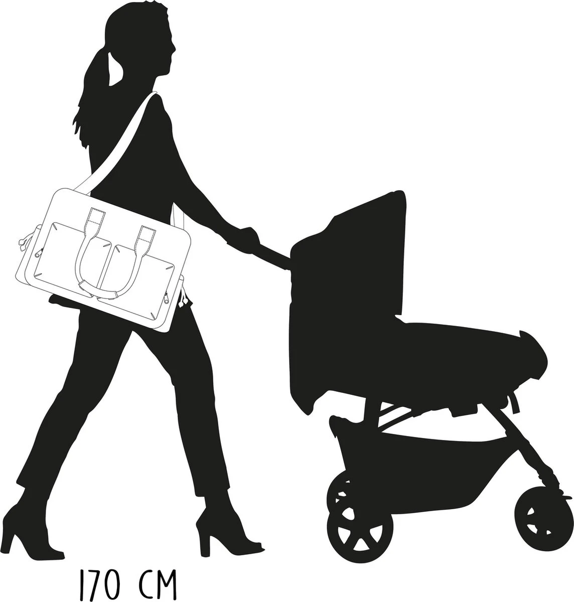 Kidzroom Vision Of Love Luiertas - Bruin - Verschoonmatje - Versteldbare Schouderband 11 Kidzroom Vision Of Love Luiertas - Bruin - Verschoonmatje - Versteldbare Schouderband - Afbeelding 11