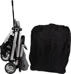 Ding Vivo Wandelwagen - Grijs/Zilver - Inklapbare Buggy - Inclusief Boodschappenmandje En Zonnekap -Babyproducten Winkel 1144x1200 7