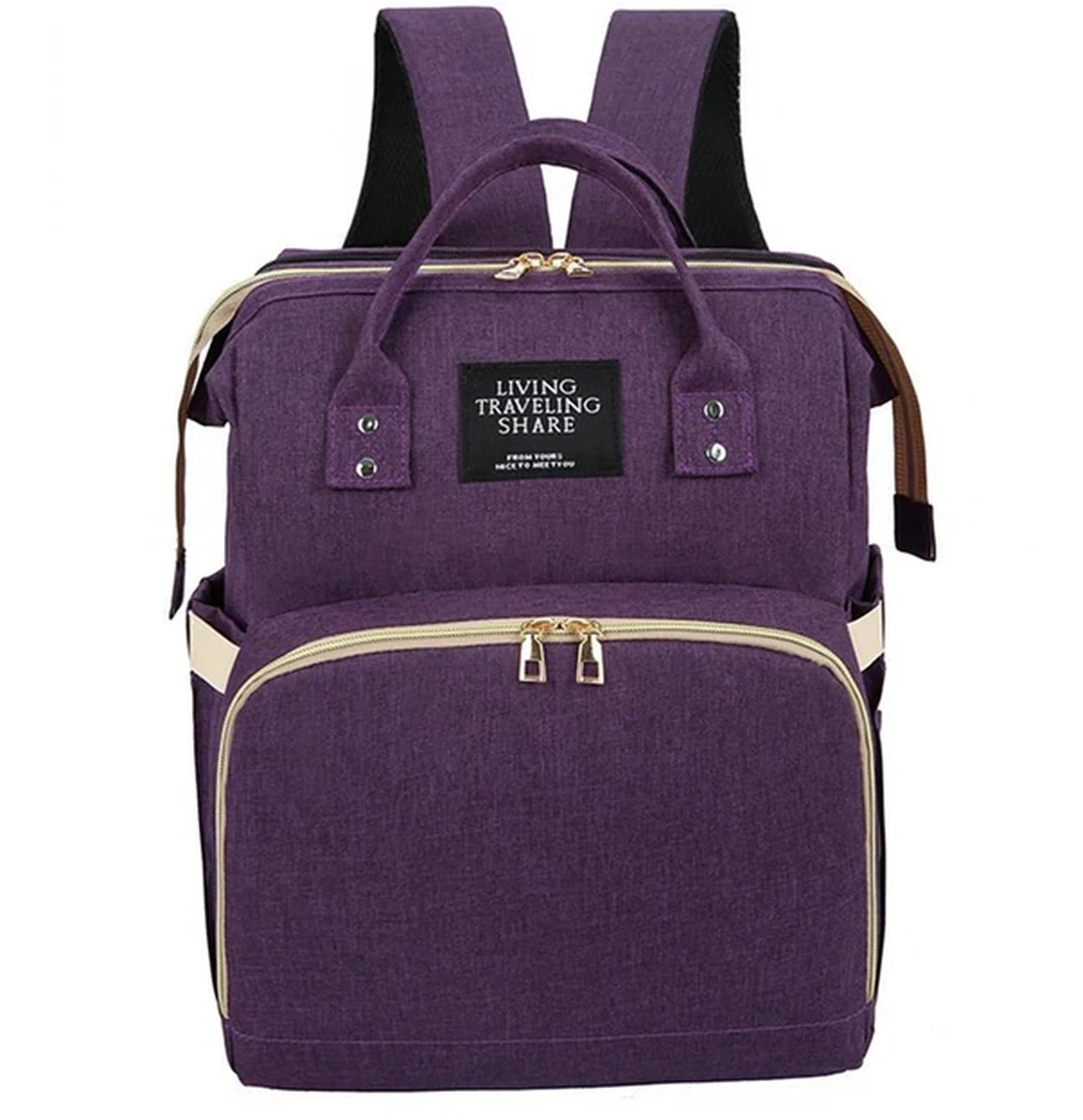 Product Plaza - Luier- En Verzorgingstas - Baby Rug Tas Met Bed - Reis Rugzak - Grote Capaciteit - Jongens En Meisjes - Grijs - Luier Tas - Verzorgingstas Baby - Uitschuifbaar Verschoon/ Slaap Bedje – Multifunctionele Rugzak 0-1 Jaar – 8 Product Plaza - Luier- En Verzorgingstas - Baby Rug Tas Met Bed - Reis Rugzak - Grote Capaciteit - Jongens En Meisjes - Grijs - Luier Tas - Verzorgingstas Baby - Uitschuifbaar Verschoon/ Slaap Bedje – Multifunctionele Rugzak 0-1 Jaar – - Afbeelding 8