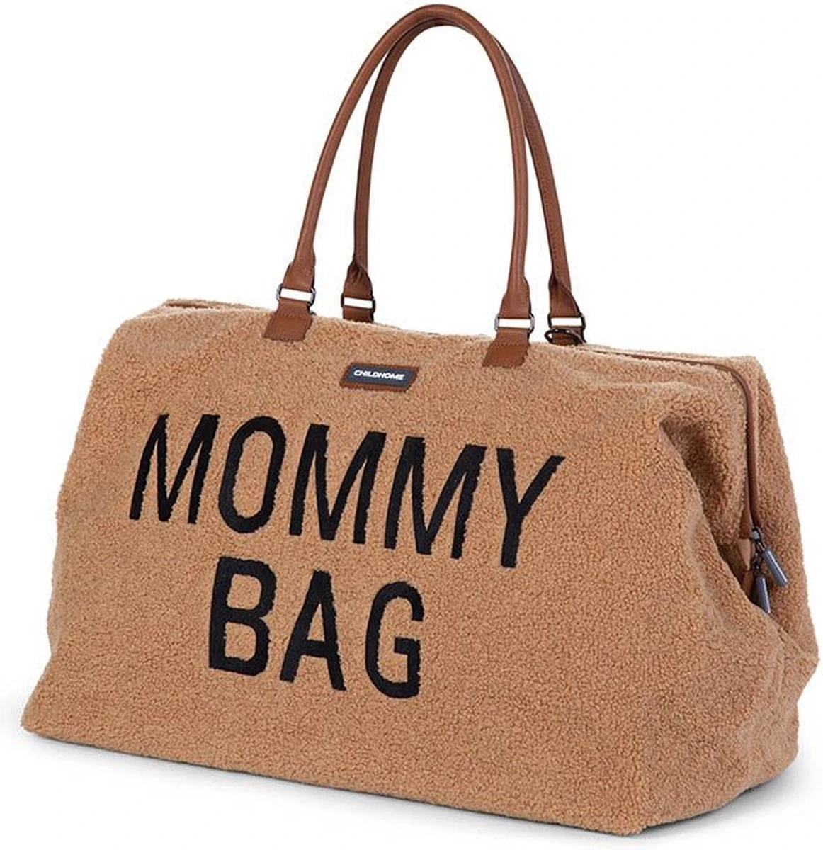 Childhome Mommy Bag Groot - Teddy - Beige 14 Childhome Mommy Bag Groot - Teddy - Beige - Afbeelding 14