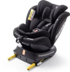 Autostoel Babyauto Rodia 360° Met Isofix - Groep 0+/1/2/3 Zwart (0-36kg) -Babyproducten Winkel 1162x1200