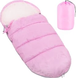 Springos Voetenzak | Voetenzak Buggy | Voetenzak Autostoel | Universeel | 90 Cm | Roze -Babyproducten Winkel 1172x1200 6