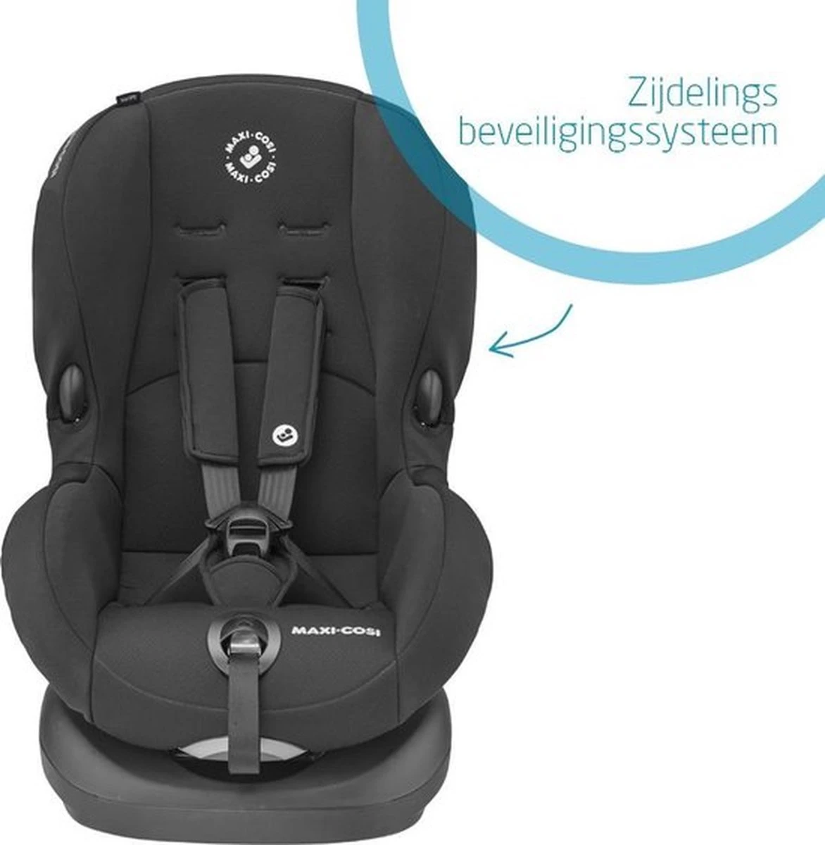 Maxi-Cosi Priori SPS Autostoeltje - Basic Black 3 Maxi-Cosi Priori SPS Autostoeltje - Basic Black - Afbeelding 3
