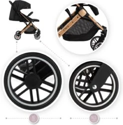 MoMi Wandelwagen Estelle - Zwart -Babyproducten Winkel 1182x1200 2