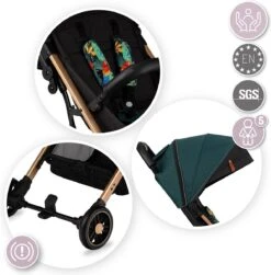 MoMi Wandelwagen - Compacte Lichtgewicht Buggy - Estelle - Green-Gold (geschikt Van 6mnd - 15kg) 31 MoMi Wandelwagen - Compacte Lichtgewicht Buggy - Estelle - Green-Gold (geschikt Van 6mnd - 15kg) -Babyproducten Winkel 1183x1200 4