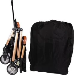 Ding Vivo Wandelwagen - Zwart/Rose - Inklapbare Buggy - Inclusief Boodschappenmandje En Zonnekap -Babyproducten Winkel 1188x1200 10