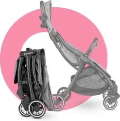 Lionelo Buggy Julie One - Kinderwagen Premium - Automatisch Opvouwen - Wandelwagen Tot 22 Kg - Comfortabele Zitje -Babyproducten Winkel 1188x1200 6
