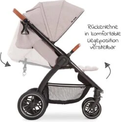 Hauck UpTown Buggy - Met één Hand Opvouwbaar - Beige -Babyproducten Winkel 1188x1200 9