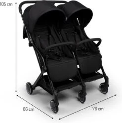 Baninni Duo Buggy Adige Zwart -Babyproducten Winkel 1189x1200 2