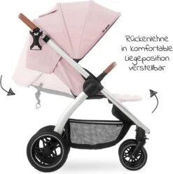 Hauck UpTown Buggy - Met één Hand Opvouwbaar - Roze 24 Hauck UpTown Buggy - Met één Hand Opvouwbaar - Roze -Babyproducten Winkel 1190x1200 4