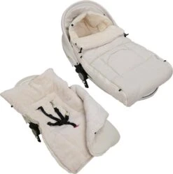 Monzana Kinderwagen Voetenzak Beige | Teddy | Maxi-Cosi | Met Opbergtas -Babyproducten Winkel 1190x1200 7
