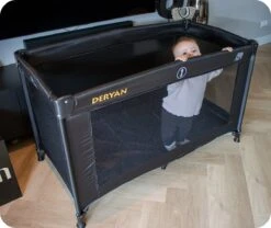 Deryan Believer Campingbedje - 120x60cm - Zwart 17 Deryan Believer Campingbedje - 120x60cm - Zwart -Babyproducten Winkel 1200x1010 1