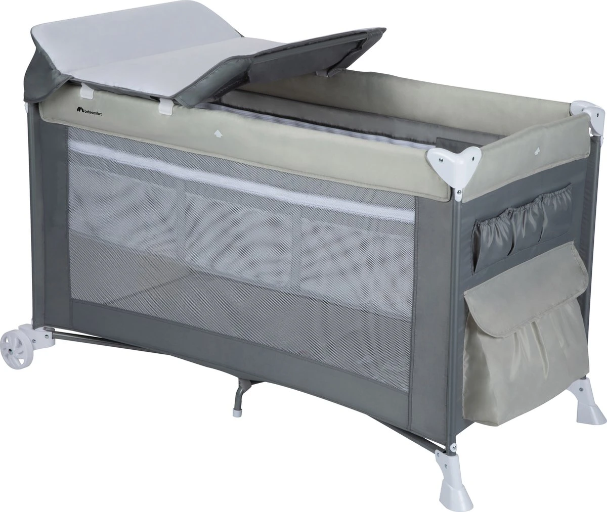 Bebeconfort Full Dreams Campingbedje - Warm Grey 5 Bebeconfort Full Dreams Campingbedje - Warm Grey - Afbeelding 5