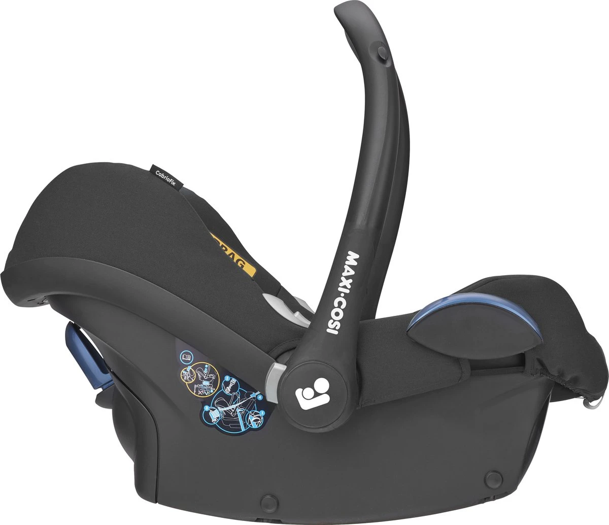 Maxi-Cosi Cabriofix Autostoel - Essential Black 2 Maxi-Cosi Cabriofix Autostoel - Essential Black - Afbeelding 2