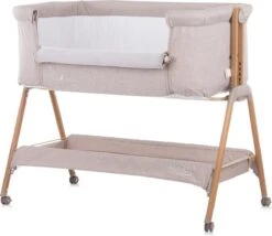 Co-Sleeper Chipolino Wieg KOSSD0212MO Sweet Dreams Mocca/Wood Incl. Wielen -Babyproducten Winkel 1200x1040 6