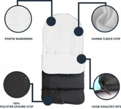 Achaté Voetenzak - Voor Kinderwagen Of Stoeltje – Baby Slaapzak - Autostoel - Wit 15 Achaté Voetenzak - Voor Kinderwagen Of Stoeltje – Baby Slaapzak - Autostoel - Wit -Babyproducten Winkel 1200x1075 2
