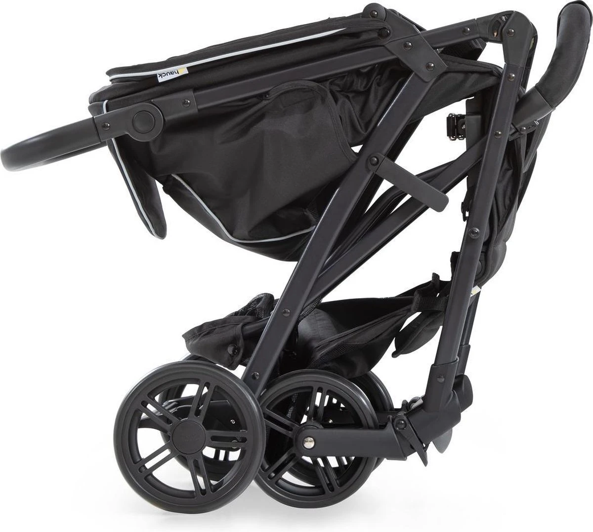 Hauck Rapid 4 Kinderwagen - Zwart Zilver 8 Hauck Rapid 4 Kinderwagen - Zwart Zilver - Afbeelding 8