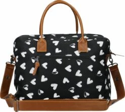 Kidzroom Black And White Luiertas - Zwart - Ophanglussen Kinderwagen - Verschoonmatje - Verstelbare Schouderband 29 Kidzroom Black And White Luiertas - Zwart - Ophanglussen Kinderwagen - Verschoonmatje - Verstelbare Schouderband -Babyproducten Winkel 1200x1080