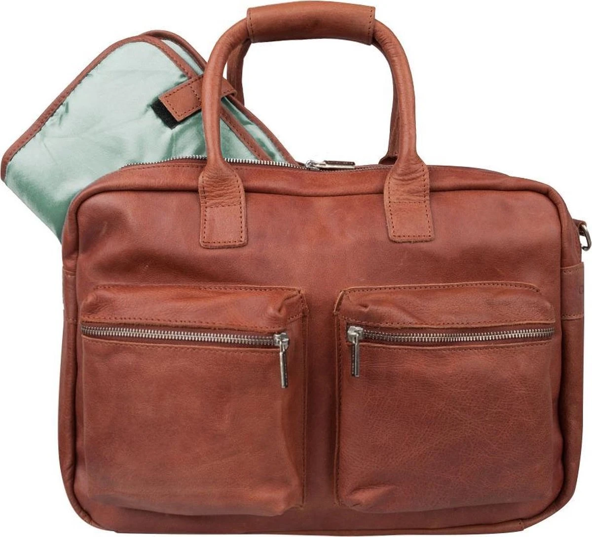 Cowboysbag The Diaper Bag Luiertas - Cognac 1 Cowboysbag The Diaper Bag Luiertas - Cognac