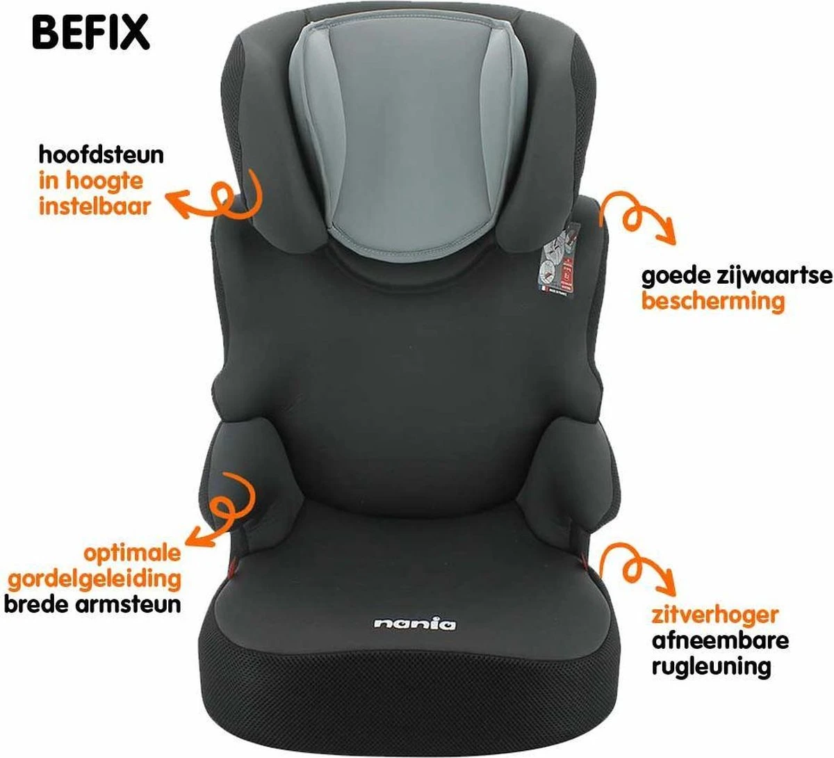 Disney - Autostoel BEFIX FIRST - Groep 2 En 3 - Van 15 Tot 36 Kg - ANWB "Goed Getest" - PRINSESSEN 6 Disney - Autostoel BEFIX FIRST - Groep 2 En 3 - Van 15 Tot 36 Kg - ANWB "Goed Getest" - PRINSESSEN - Afbeelding 6