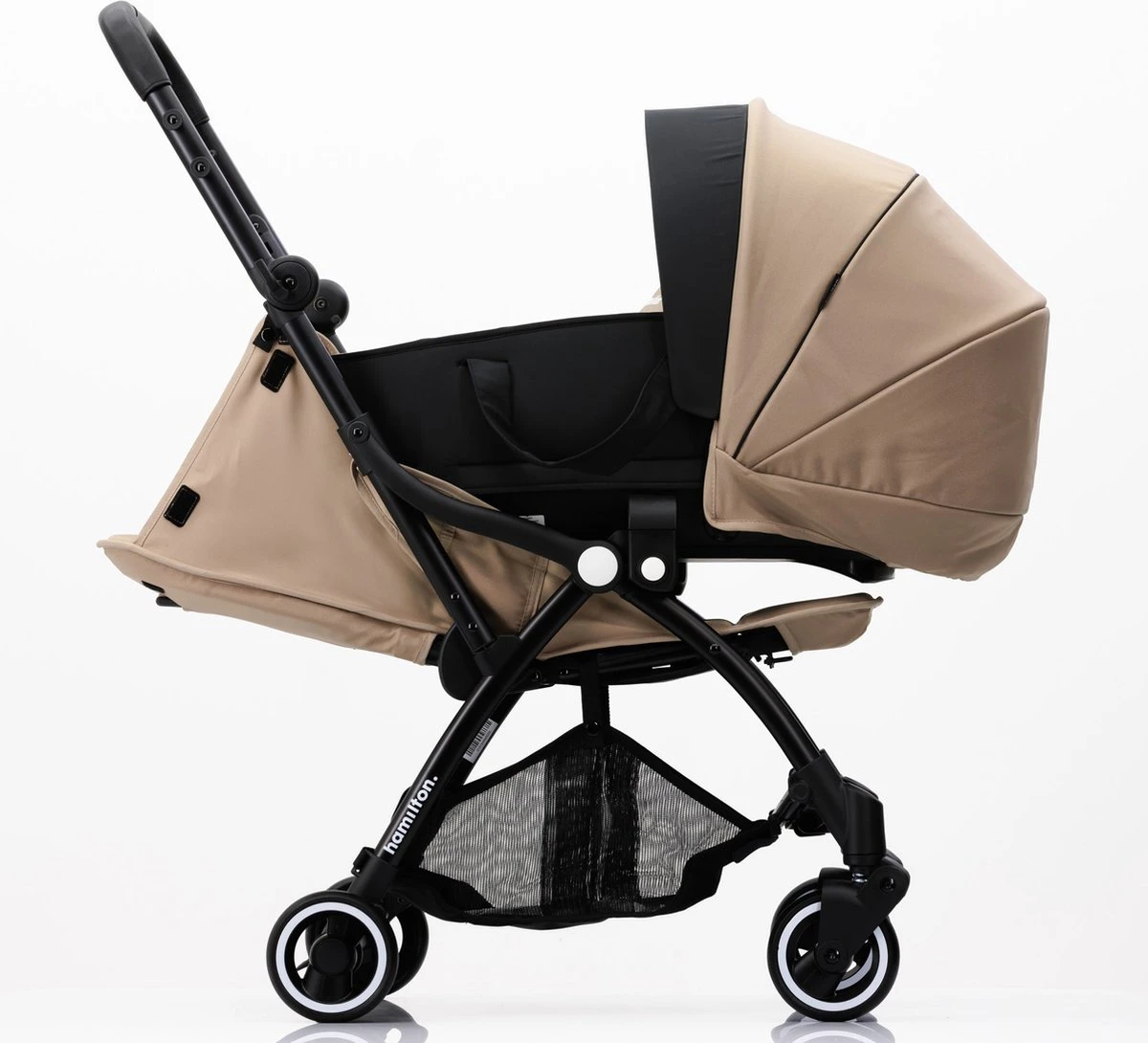 Hamilton By Yoop X1 Plus Kinderwagen - Buggy Met Monteerbare Wieg - Premium Stroller Met One Hand Folding Technologie - Nieuw, Hoger, Uitgebreider 2023 Model - Kaki - Licht, Verstelbaar, Wendbaar En Geschikt Van 0 Maanden Tot 4 Jaar 14 Hamilton By Yoop X1 Plus Kinderwagen - Buggy Met Monteerbare Wieg - Premium Stroller Met One Hand Folding Technologie - Nieuw, Hoger, Uitgebreider 2023 Model - Kaki - Licht, Verstelbaar, Wendbaar En Geschikt Van 0 Maanden Tot 4 Jaar - Afbeelding 14