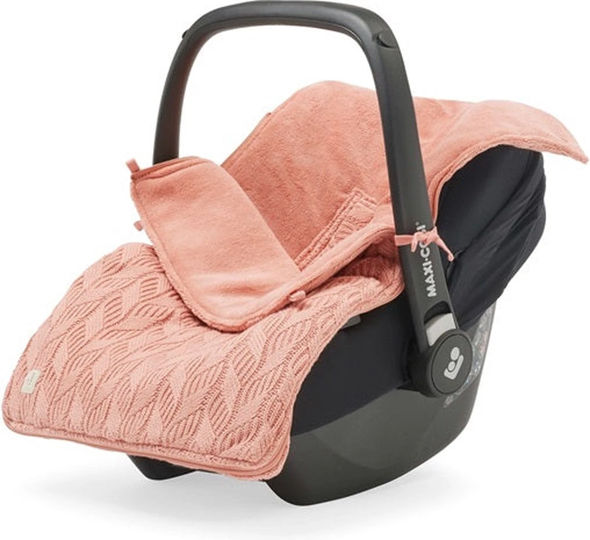 Jollein Voetenzak Voor Autostoel & Kinderwagen - Spring Knit - Chestnut 7 Jollein Voetenzak Voor Autostoel & Kinderwagen - Spring Knit - Chestnut - Afbeelding 7