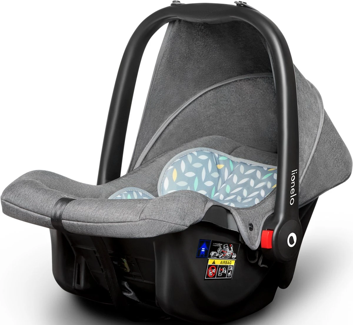 Lionelo Noa Plus - Autostoeltje - Lichtgewicht Constructie - Draagfunctie - Praktische Luifel 2 Lionelo Noa Plus - Autostoeltje - Lichtgewicht Constructie - Draagfunctie - Praktische Luifel - Afbeelding 2