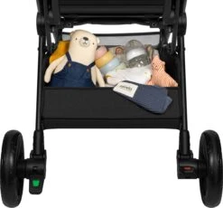 Lionelo Buggy Cloe - Kinderwagen Premium + - Tot 22 Kg - Verstelbare Rugleuning - 5-punts Veiligheidsgordels - Grote Zwenkwielen - Klamboe - Bekerhouder - Lichtgewicht - Compact - Waterdicht -Babyproducten Winkel 1200x1116 5