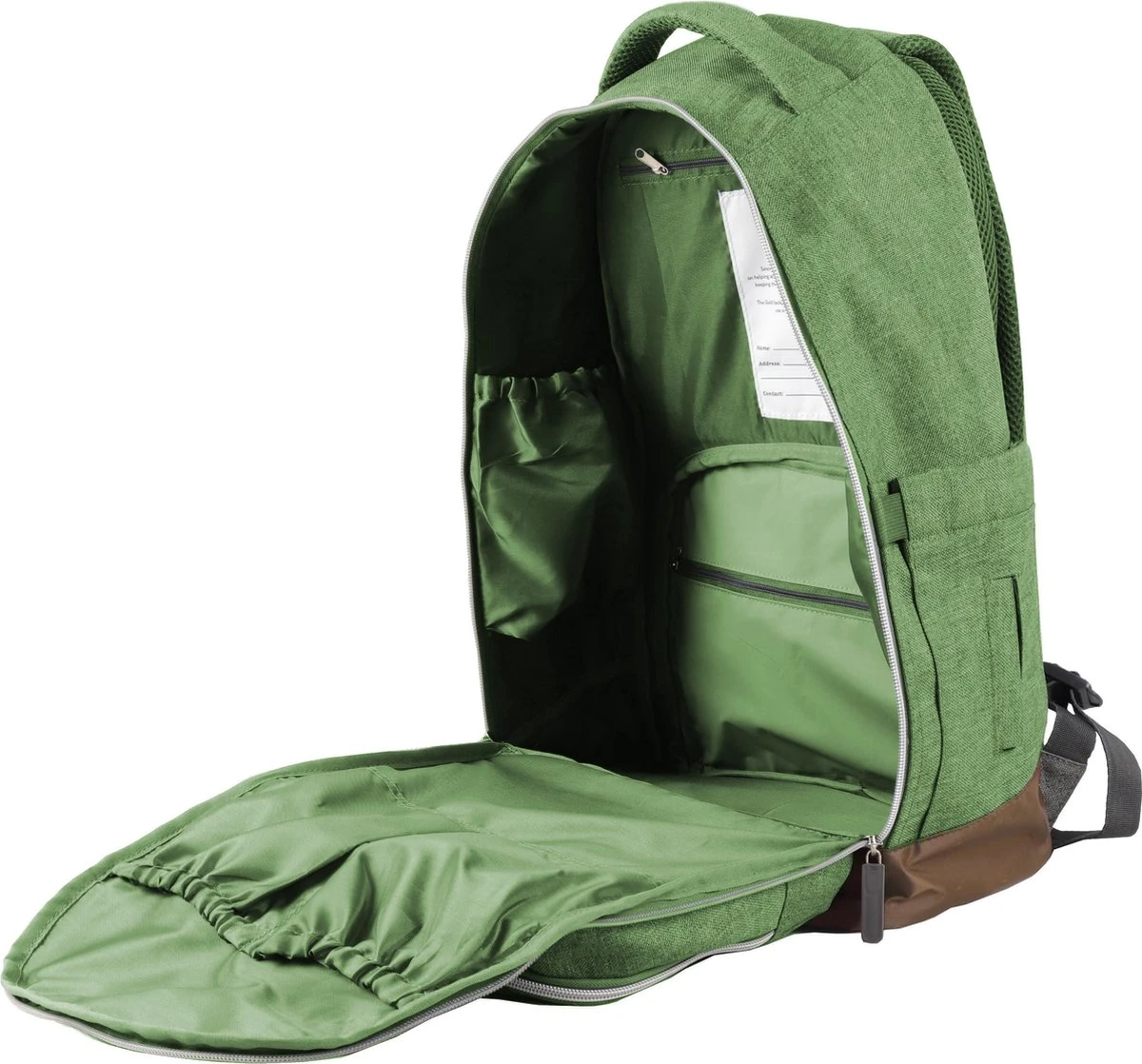 Stoere Luiertas - Verzorgingstas - Inclusief 2 Tassenhaken - Kakigroen 2 Stoere Luiertas - Verzorgingstas - Inclusief 2 Tassenhaken - Kakigroen - Afbeelding 2